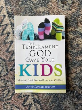 The Temperament God Gave Your Kids Book White Cover